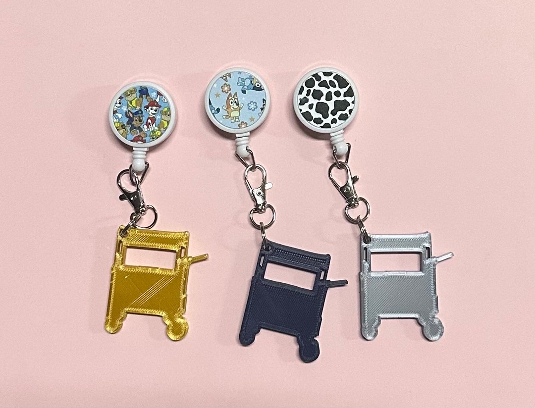Customizable Retractable Keychains Custom Retractable Keychain - Etsy