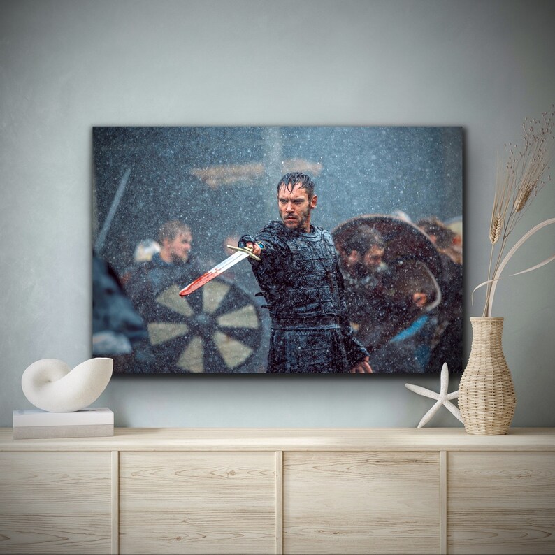 Vikings Show Bishop Heahmund Rare Large Canvas Modern Contemporary Wall ...
