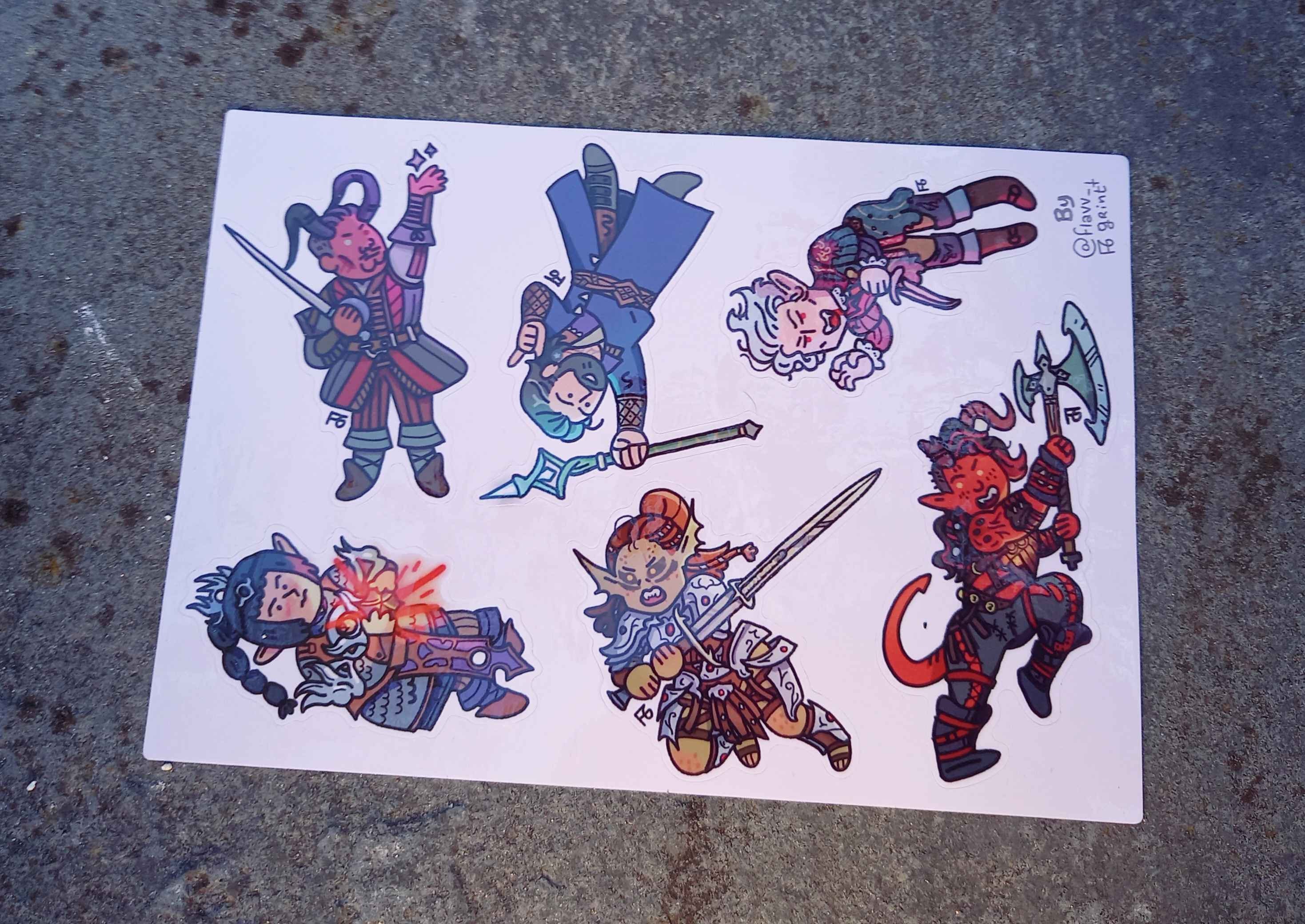 Baldur's Gate 3 / Vinyl Sticker - Etsy
