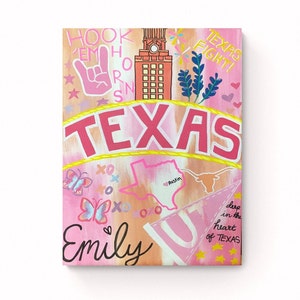 Custom College Canvas Painting