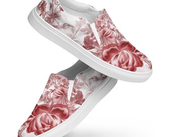 Toile De Juoy Chinoiserie Red Floral Shoes