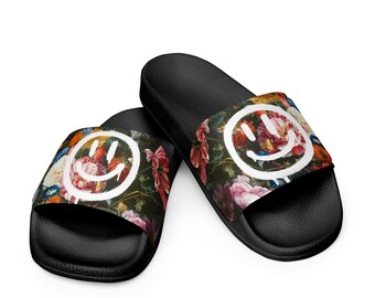 Floral Smiley Face Slides