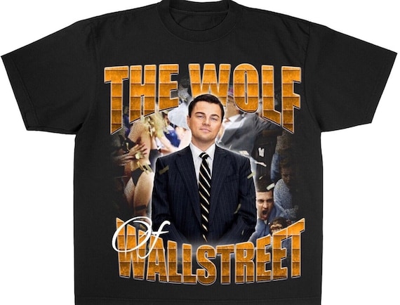 00s THE WOLF OF WALL STREET Tシャツ ディカプリオ 00s THE WOLF OF WALL STREET Tシャツ ディカプリオ USED］ 00's “ THE