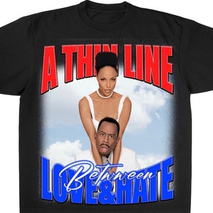Thin Line Love Hate - Etsy