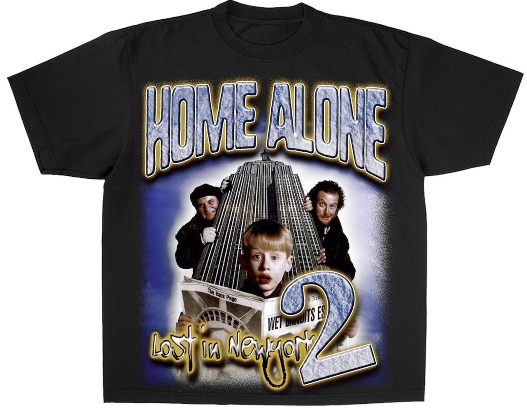 90s vintage HOME ALONE TEE ホームアローン Tシャツ Home Alone - New