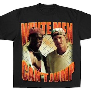 トップス 90s WHITE MEN CAN'T JUMP t shirt raptee White Men Can't Jump Shirt Adult Small Gray Graphic Movie