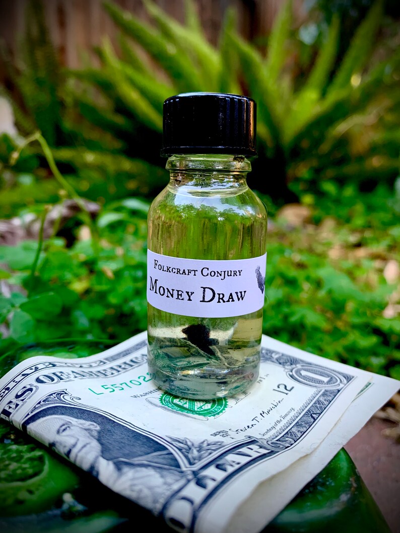 Fast Money Drawing Oil 1/2 Oz Bottle Etsy