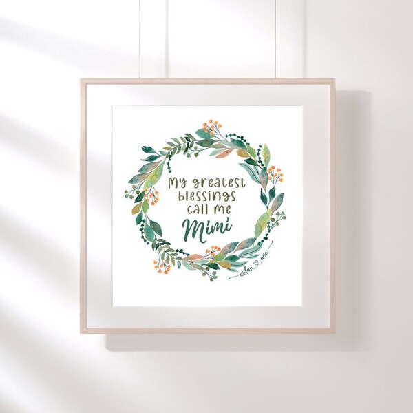 My Greatest Blessings Call Me - Etsy