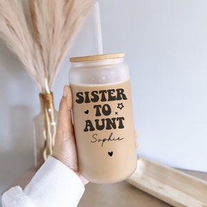 Best Friend to Auntie Pregnancy Announcement, Auntie to be Gift, Promoted to Auntie Gift, Pregnancy Announcement Best Friend New Aunt Gift