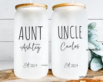 Promoted to Aunt Uncle, Uncle Pregnancy Announcement Gift Pregnancy Reveal Gift Aunt to Be Gift Aunt Uncle to Be Gift  Auntie Uncle Gift Mug