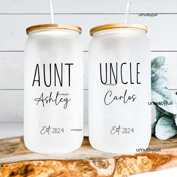 Promoted to Aunt Uncle, Uncle Pregnancy Announcement Gift Pregnancy Reveal Gift Aunt to Be Gift Aunt Uncle to Be Gift  Auntie Uncle Gift Mug