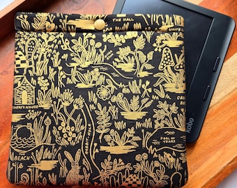 Magic Forest Kobo Sleeve, Padded E-reader Pouch