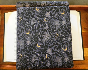 Midnight Garden Book Sleeve: Padded Gothic Fantasy Book Cover