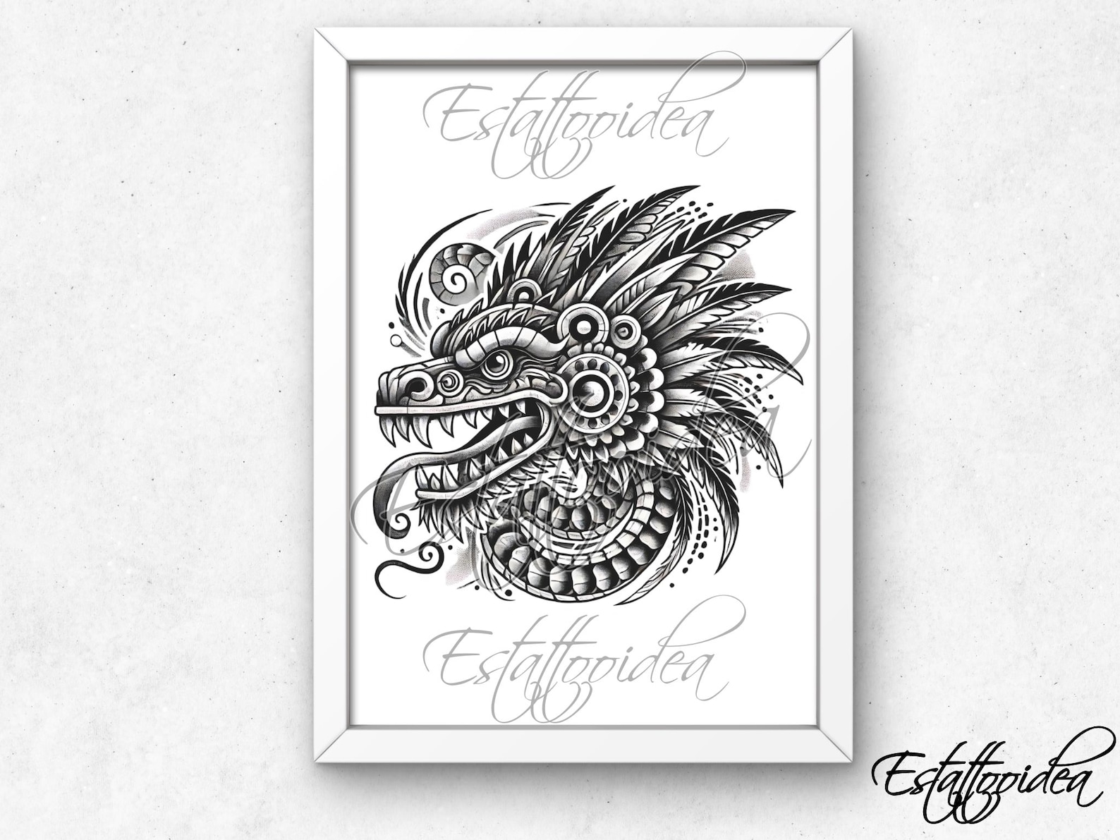 Quetzalcoatl Tattoo | Quetzalcoatl | Quetzalcoatl Tattoo Design ...