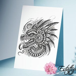 Quetzalcoatl Tattoo | Quetzalcoatl | Quetzalcoatl Tattoo Design ...