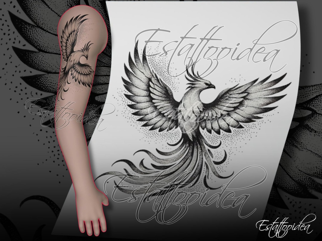 Phoenix Tattoo | Phoenix Bird Tattoo | Phoenix Tattoo Design | Bird ...
