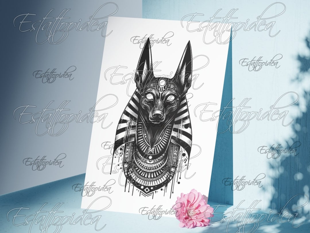 Anubis Tattoo Anubis Tattoo Design Egyptian Tattoo Anubis Art