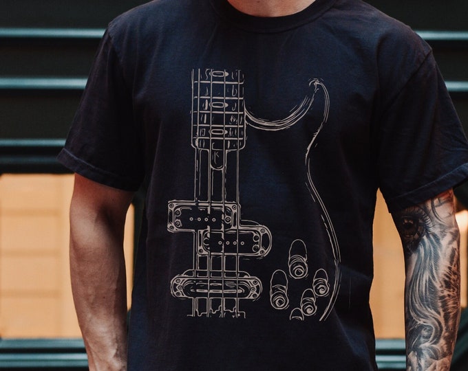 Bass Guitar Player Gift for Musicians guitarist gift Shirt Music Gift for Bass Guitarist Band Member electric guitar gift for music teacher