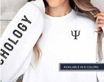 Psychology Major College Sweatshirt Psychology Major apparel for Student gift College sweatshirt Psychology gift school psychologist gift