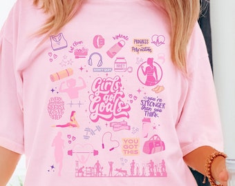 Gym Pump Cover Comfort Colors Pink Gym shirt Trendy oversized workout Shirt gift for gym rats pink gym clothes gift for muscle mommy