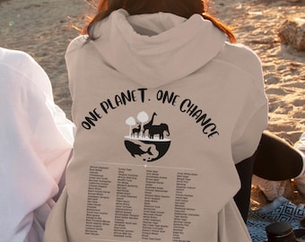 Ecology Shirt trendy hoodie Endangered Animals sweatshirt Earth Day Shirt activist Gift for College student activist animal conservation