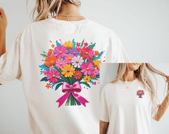 Pink Gym Graphic Tee: Comfort Colors Oversized Workout Shirt