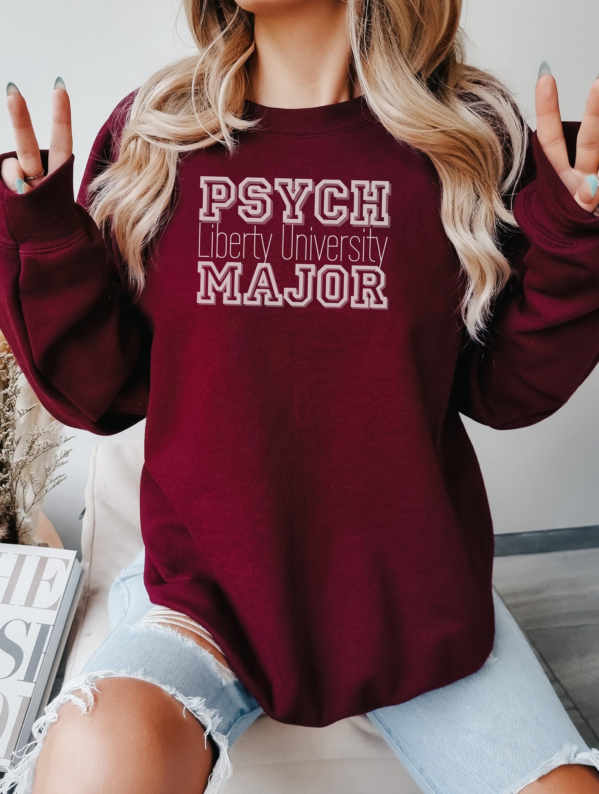 Liberty University Sweatshirt Etsy