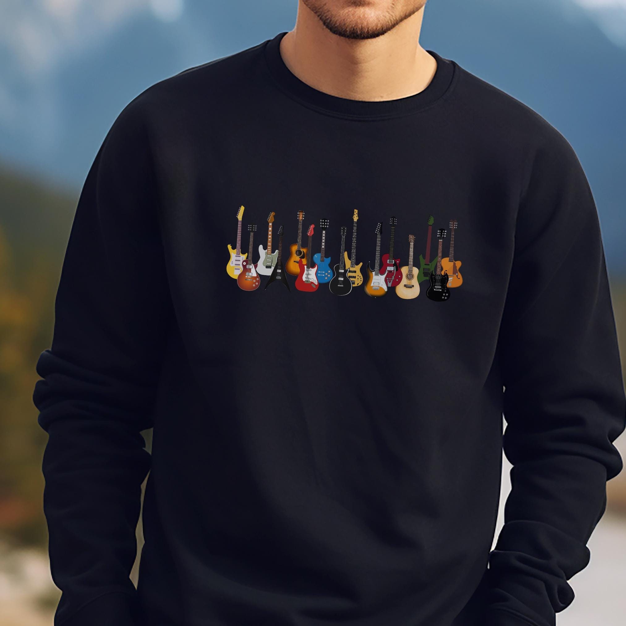 2025春の新作 Guitar Etsy - Sweatshirt トップス