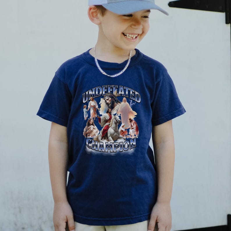 Christian Streetwear Jesus Shirt Father Son Matching Shirts Christian