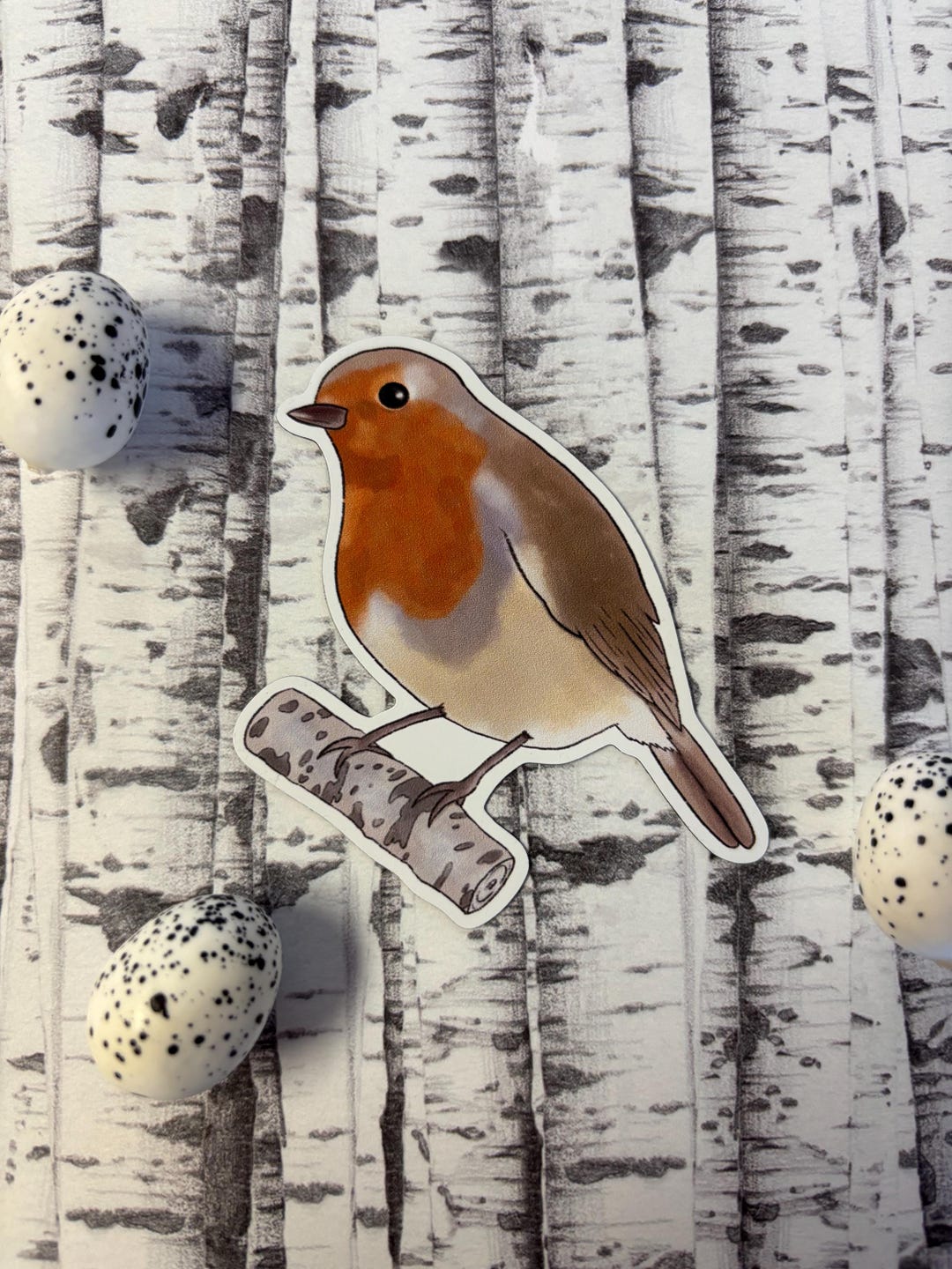 Robin Magnet European Robin Fridge Magnet - Flexible Vinyl Magnet - Robin Magnet ...