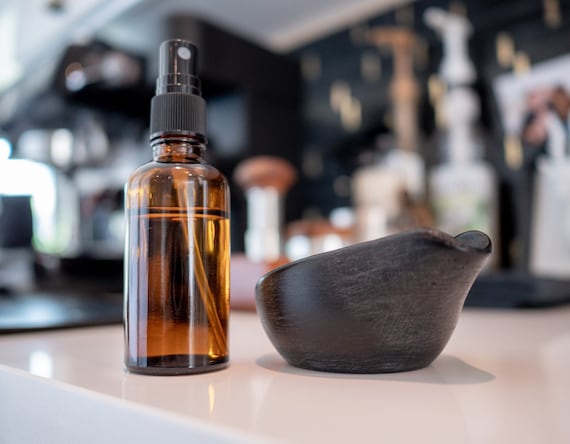 Coffee Bean Dosing Cup with RDT Spray Bottle