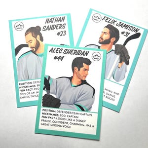 Appies-spelerkaarten: Alec, Nathan en Felix set van 3