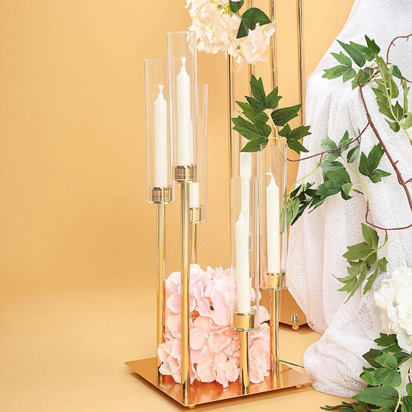 Glass Hurricane Tubes Etsy