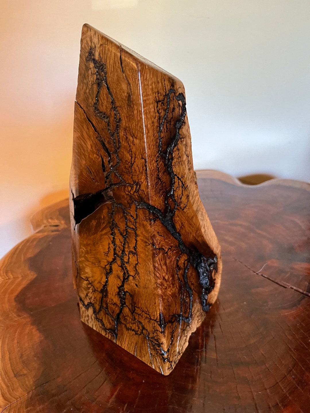 Fractal Burnt Wood Art Etsy Canada