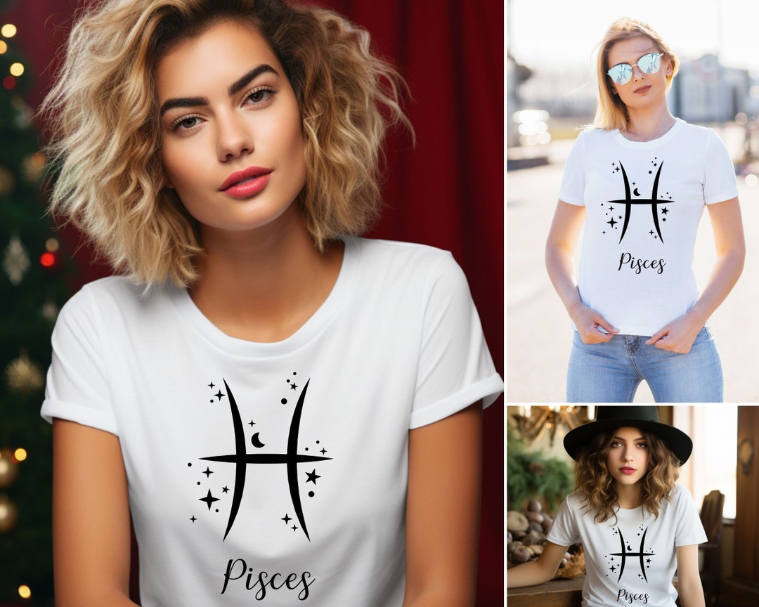 Pisces Zodiac Tshirt Gift for Sister Gift for Friend Gift for Etsy
