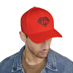 Super Dad Cap - Embroidered Dad Hat, Gift for Father&#39;s Day, Dad&#39;s Birthday, Family Outings, Everyday Wear