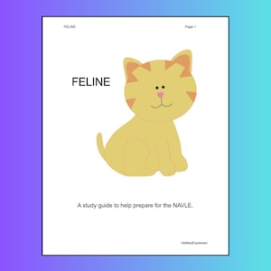 Guía de estudio de Feline Vet Med para NAVLE
