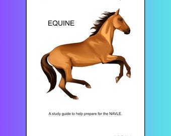 Equine Vet Med Study Guide for the NAVLE