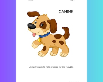 Canine Vet Med Study Guide for the NAVLE