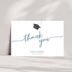 Graduation Thank You Cards - Etsy