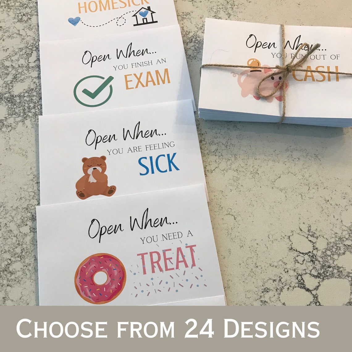 Open When Envelopes For College Students