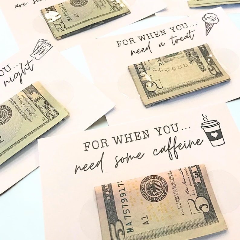 College Gift Card Box – Personalized Little College Survival Box, Money & Gift Card Holder, High School Graduation, College Student Gift image 5