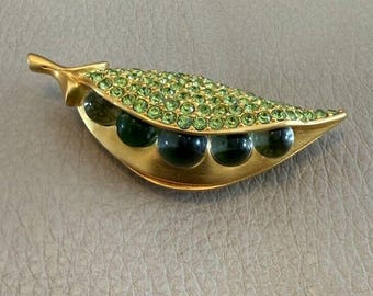 Perfume sólido compacto Peas in a Pod de Estee Lauder vintage