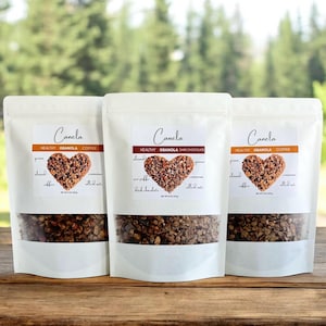Handmade Granola 3-Bag Set: Coffee & Dark Chocolate Flavors
