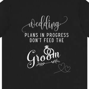 Groom Funny Wedding Shirt - Front and Back Design, Groom engagement gift, wedding shirt for groom tee