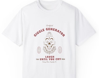 Clowncore Tee Unisex Clown Shirt Gift for Her & Him, Fun Novelty Clown T-Shirt, Unique Clowncore Fashion, Perfect Gift
