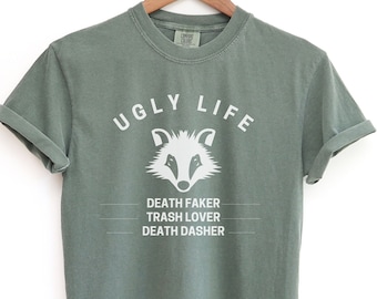 Opossum Shirt, Waschbär Shirt, Opossum Shirt, Wildtier Grafik T-Shirt, Retro Vintage Possum T-Shirt, einzigartiges Geschenk für Tierliebhaber
