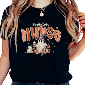 Kinderschwester Shirt | Pädiatrischer Krankenschwester Shirt | Kinder-Halloween-Shirt | Beste Krankenschwester Shirt Geschenk