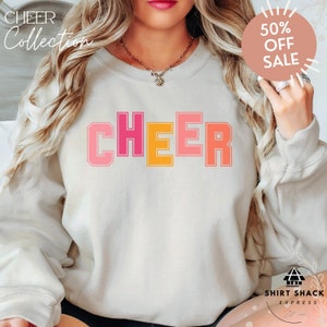 Cheerleader Sweatshirt Gift - Cheer Coach Sweatshirt - Cheerleading Gift - Cute Cheer Sweatshirt for Coaches & Cheerleaders