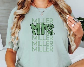 Future Mrs Shirt, Custom Bride Shirt, Newly Engaged, Just Married Shirt